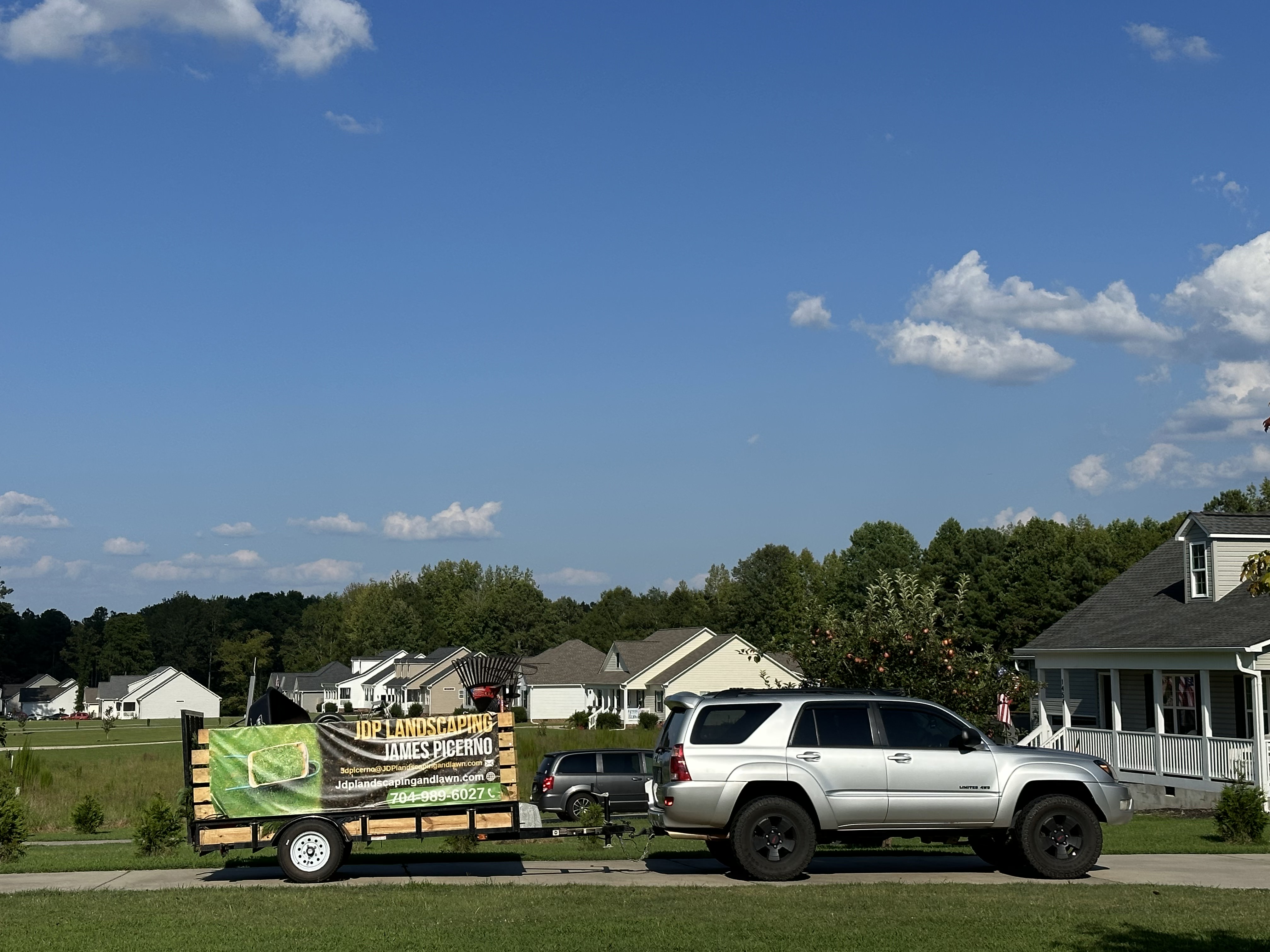 car and trailer
